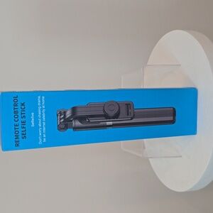 Black Remote Control Selfie Stick